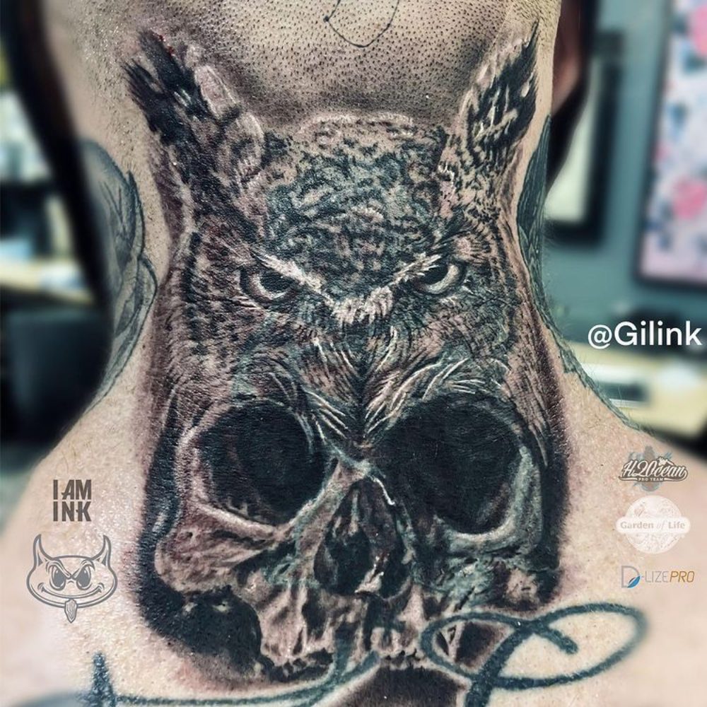 skull-owl-neck-piece