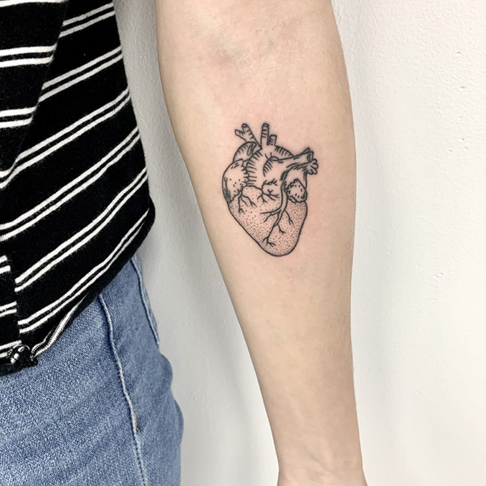 heart-forearm-tattoo